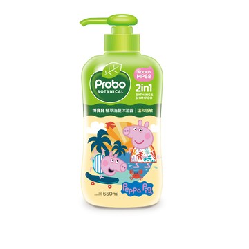 博寶兒植萃洗髮沐浴露650ml