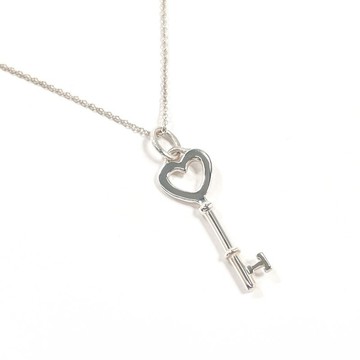 【日本直購 美品中古】蒂芙尼 TIFFANY&Co. 項鍊 心形 鑰匙 銀 925 古董飾品 稀有 已拋光