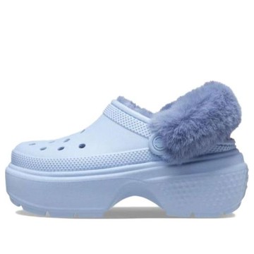 (GS) Crocs Stomp Lined Clog 'Calcite Blue'