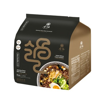 老鍋米粉 江戶春雨 日式風味冬粉 4包  65g  1袋