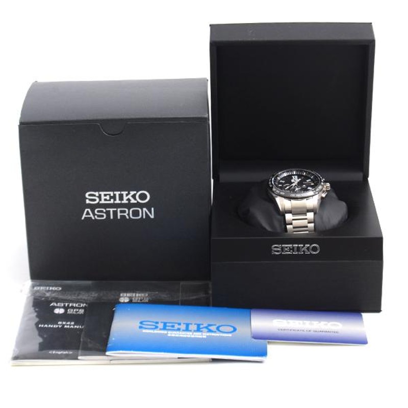 セイコー 時計 メンズ アストロン ビッグデイト GPSソーラー電波 チタン SEIKO ASTRON SBXB137 TI 中古 |  LINEショッピング