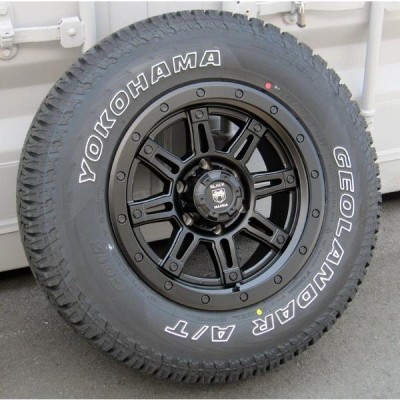 サーフ プラド FJクルーザー 265/70R17 YOKOHAMA ヨコハマ ジオランダー AT ホワイトレター 17インチ タイヤホイール |  LINEブランドカタログ