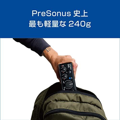 PreSonus AudioBox GO オーディオインターフェイス 24Bit 96kHz iOS Android macOS Windows ChromeOS対応 Studio One Primeバンドル
