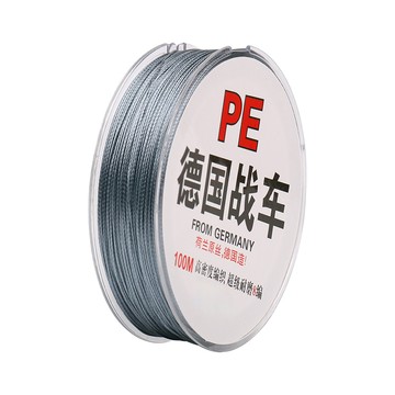 YUNMI 德國戰車釣魚線 釣蝦線 入水即隱 八編 PE線 2.0~4.0號 100米(布線 船釣 路亞 岸拋 磯釣)