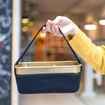 便當盒提袋 隔熱 防燙 厚質彈性 潛水布提袋