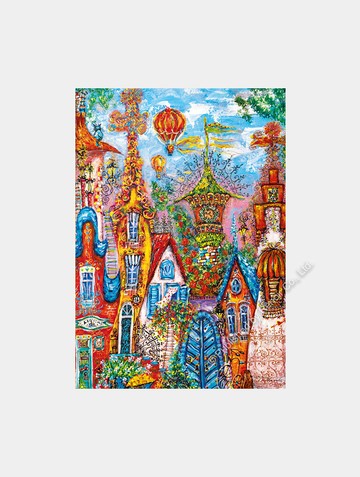 藍大門村莊/Charming Village/Tatyana Murova /500片/HEYE