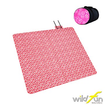 WildFun 300x300四季可用舒適舖棉地墊 山櫻花