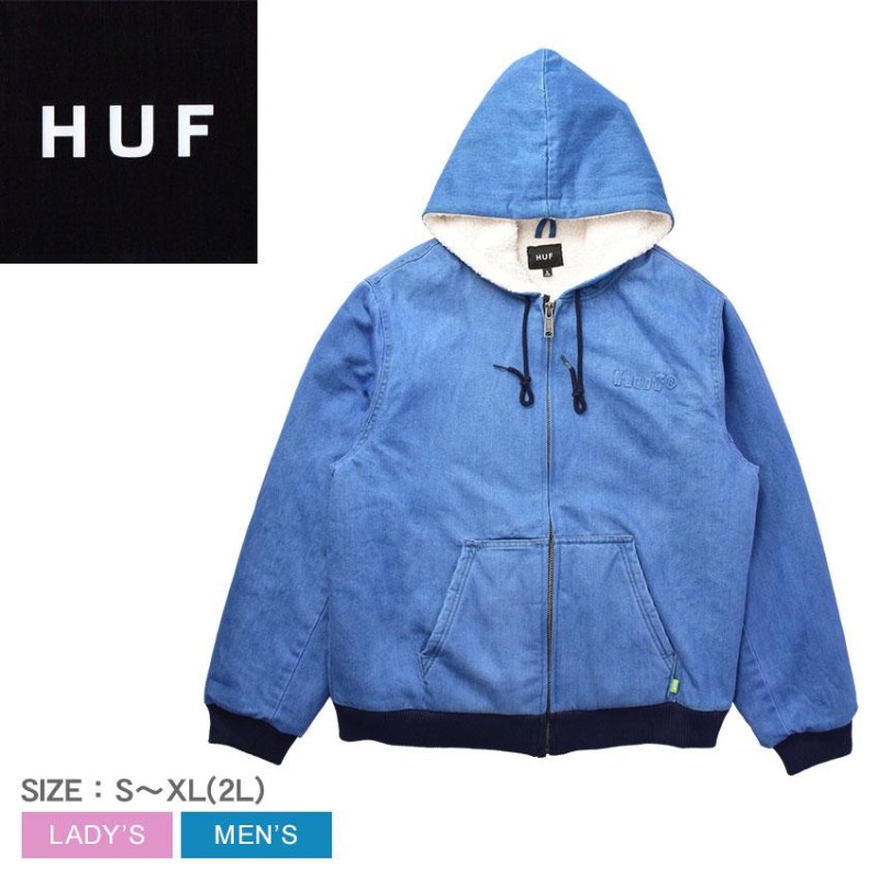 ハフ アウター メンズ レディース COLTON HOODED ZIP JACKET HUF