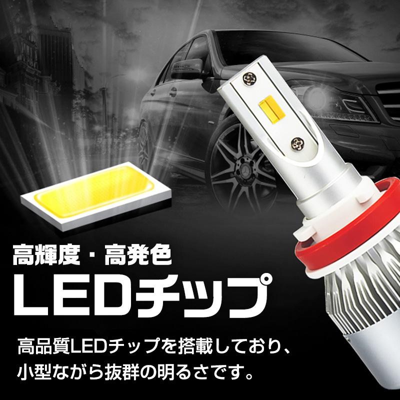 大好評です LED フォグランプ H8 H9 H11 H16 ヘッドライト ホワイト