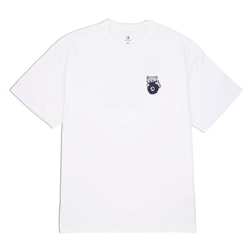 CONVERSE 8 BALL TEE 短袖上衣 男 白色-10027729-A02