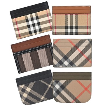 BURBERRY 經典格紋卡片夾(任選)