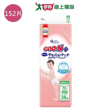 大王柔觸肌黏貼型XL152片(箱)【愛買】