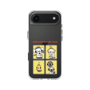 iPhone Air Clear Case（相機按鈕） 透明 - Godgwawa 變種吉娃娃 - 年度優吉員工