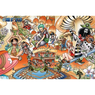百耘圖 - 航海王蘑菇 1000片拼圖 HP01000-196