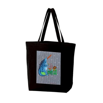 棉布袋 | 庫斯拉吃麻辣燙 | 大帆布袋