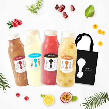 【8more】白木耳飲暢銷組（4瓶/組）