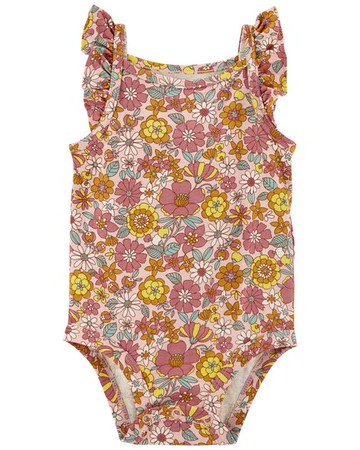 Baby Floral Tank Bodysuit