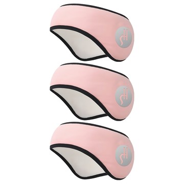 隔音睡眠耳罩 粉色  3個  1個裝