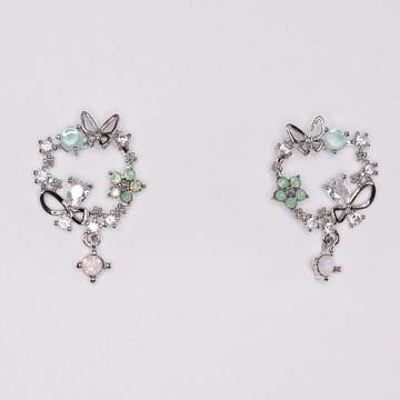 【小Ken先生】韓風｜花草系列｜晚春的圓舞曲｜耳環｜可改夾式