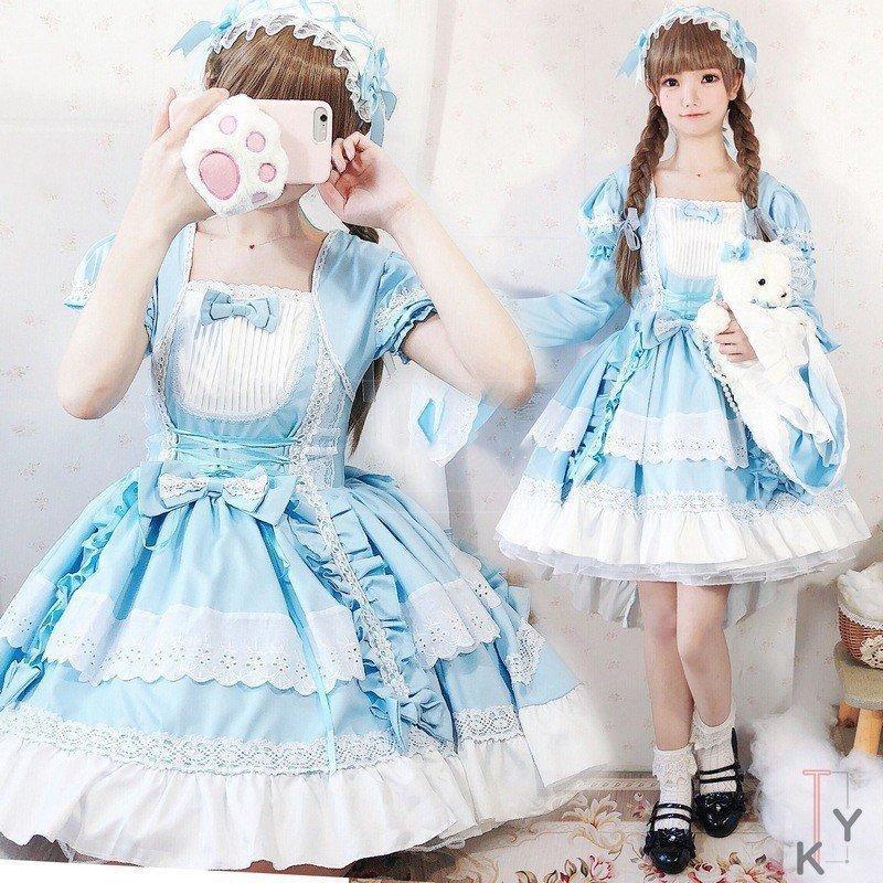 ワンピース 森ガール cosplay lolita かわいい 学生服 ロリータ