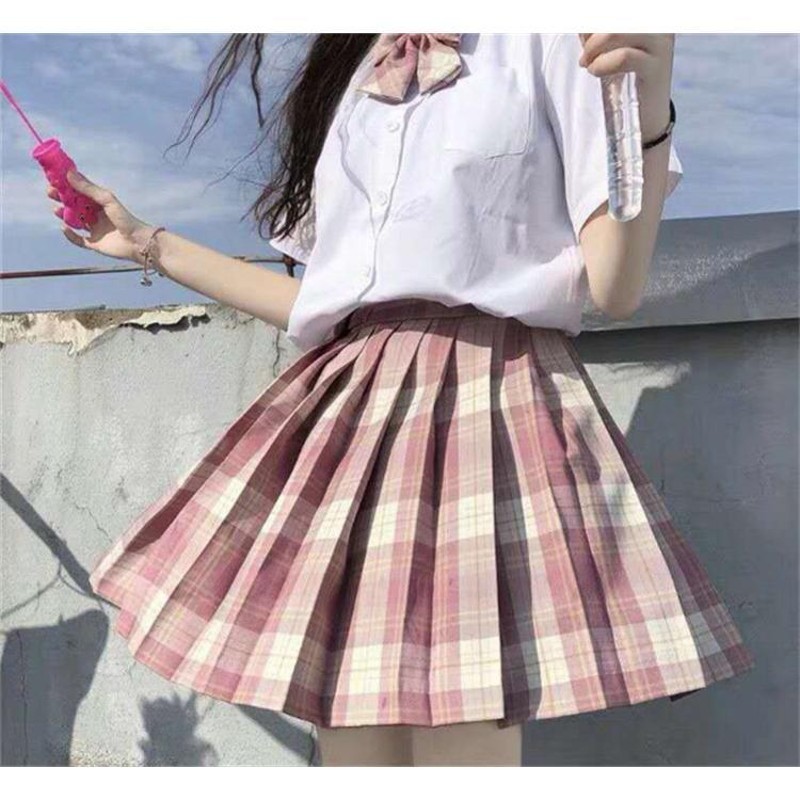 ついに再販開始！】 スカート チェック 制服 セーラー服 チェック柄 ミニスカート 入学式 女子高生 学生服 プリーツスカート コスプレ コスチューム  JK 私服