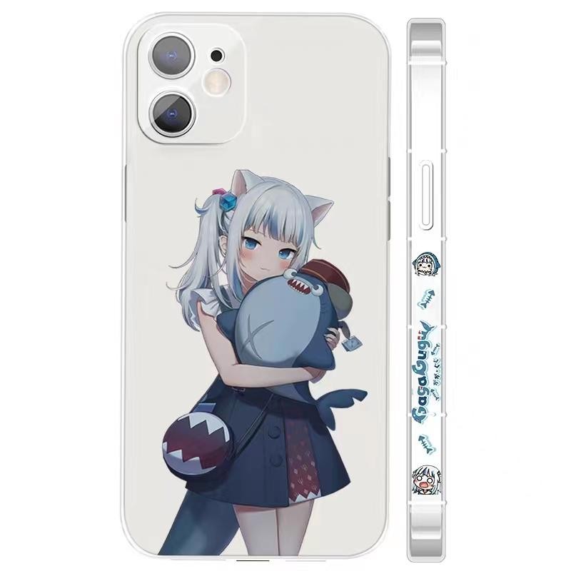 ホロライブ hololive EN 風 がうる ぐら Gawr Gura 風 iPhoneケース iphone14 iphone13 iphone8  iphone7 iphoneX 携帯のケース アイフォン スマホケース | LINEブランドカタログ