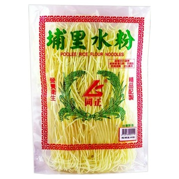 同正 埔里水粉 粗 炒煮皆宜 Q中帶勁 滑溜爽口 精品配製 營養衛生  400g  1包