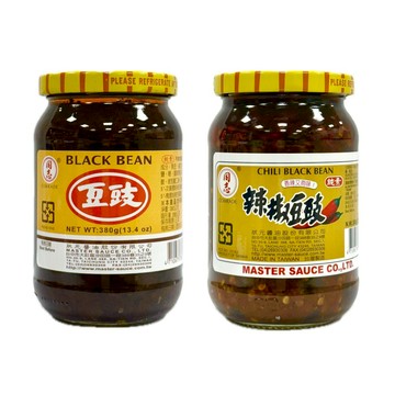 『滿額贈好禮』同志 狀元 (豆豉/辣椒豆豉) 380g （賣場滿$150出貨）