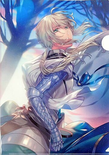 天空新插圖A4文件夾劇場版Fate/Grand Order-神聖圓桌領域Camelot-後篇Paladin Agateram圓桌特別講話附活動影像上映特典