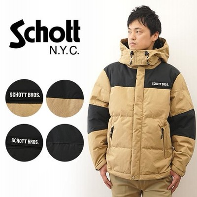 Schott ショット クラシック ダウン ジャケット メンズ マウンテン