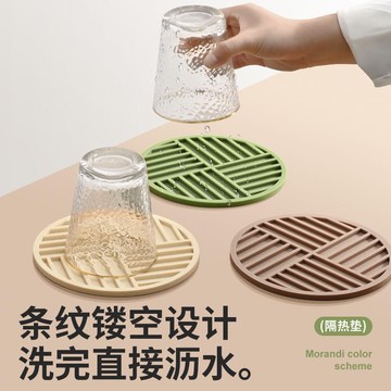 🔥臺灣24H🔥矽膠隔熱墊 隔熱墊 矽膠墊 矽膠餐墊 耐熱墊 矽膠隔熱墊 鍋墊 餐桌墊 防熱墊 隔熱餐墊 DZ6I