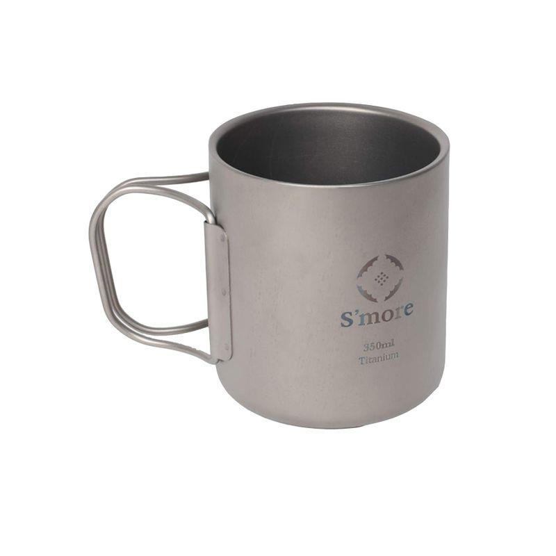 aimoha S more Titanium mug double チタンマグ マグカップ チタン コップ チタンコップ ダブル チタン製 アウ