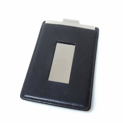 GUCCI グッチ マネークリップ カードケース レザー メンズ 中古