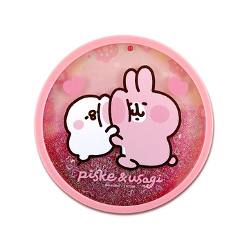 Kanahei卡娜赫拉的小動物系列流沙杯墊_相親相愛