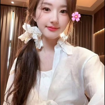 趙露思同款復古氛圍感法式蕾絲發圈重工刺繡鏤空頭花發飾大腸發繩