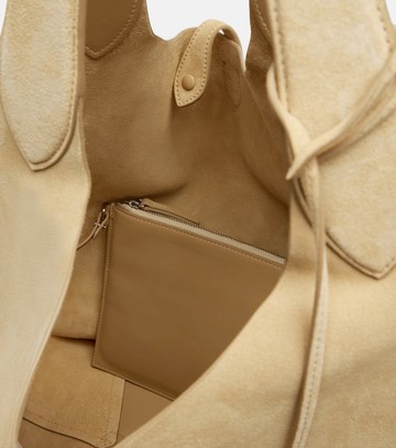 Polo Ralph Lauren Polo Play Large suede tote bag