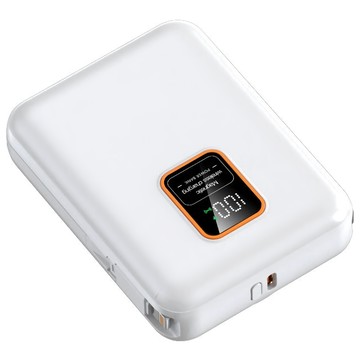 創冠 可拆卸自帶雙線磁吸3用快充行動電源  CG10000MWC-TCL  白色