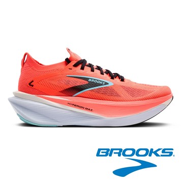 【BROOKS】Hyperion Max 3男加速型避震緩衝運動鞋『紅』110467 戶外 露營 登山 健行 休閒 時尚 運動 運動鞋