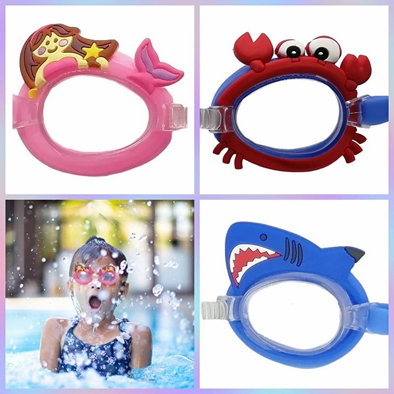 スイミングゴーグル 子供 可愛い 水中メガネ キッズ 水泳ゴーグル 人魚 サメ 通販 Lineポイント最大0 5 Get Lineショッピング