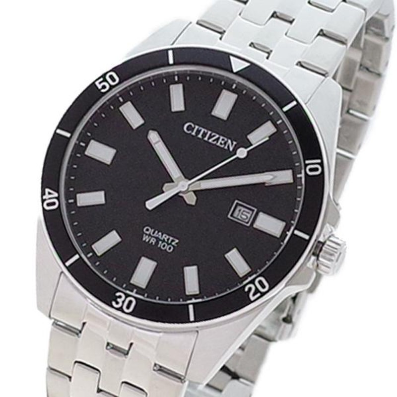 シチズン CITIZEN 腕時計 メンズ BI5050-54E クォーツ ブラック シルバー | LINEショッピング