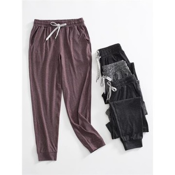 美國單~秋季戶外運動四面彈柔軟舒適速干透氣休閑健身褲束口褲女