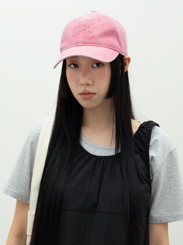 NICE TRIP CHAIN STITCH BALL CAP [3COLOR]