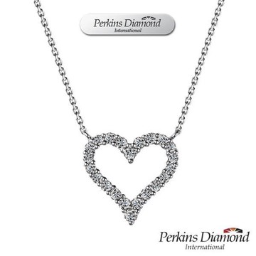 PERKINS 伯金仕 Myheart II系列 18K金 鑽石項鍊