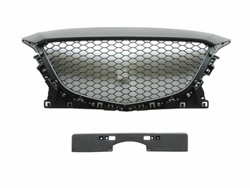 大禾自動車 MP版 無標誌 蜂巢式 水箱罩+牌照板 適用 MAZDA 3 馬3 馬自達3 14-16