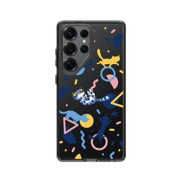 Galaxy S25 Ultra Clear 酷墨灰 - 幾米 Jimmy Liao - 遺失了一隻貓-調皮