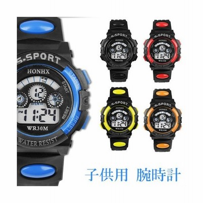 腕時計 スポーツ 子供用 防水 腕時計 デジタル キッズ スポーツウォッチ 男の子 女の子 小学生 低学年 卒業 入学 卒園 合格祝 ジュニア 通販 Lineポイント最大get Lineショッピング