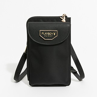 PLAYBOY 萬用包附長背帶  Stance系列 - 黑色