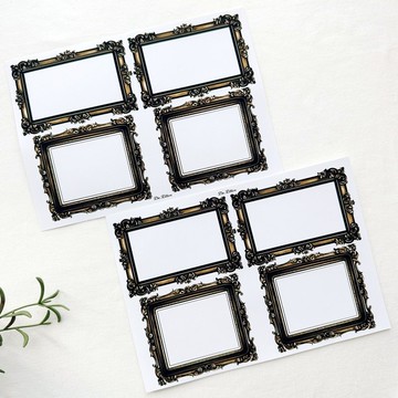 A502 金色 + A503 金色 - 古銅框 金色