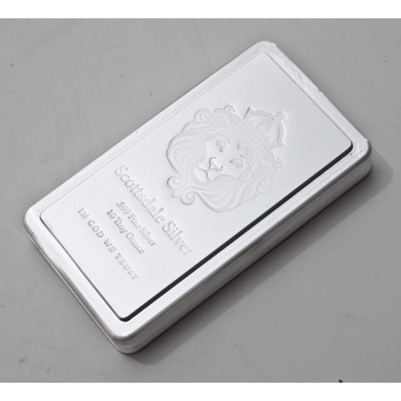 シルバーインゴットバー［保証書付］(新品) 「キング スタッカー」純銀 10oz シルバーインゴットバー［保証書付］(新品) 「キング スタッカー