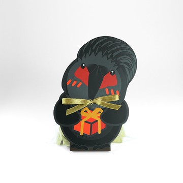 棕櫚巴丹 ‧ 歪歪頭立體禮物卡